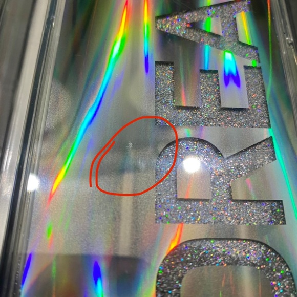 🌼 free w/purchase NWT iPhone X Candywirez Liquid Glitter case - Picture 7 of 8